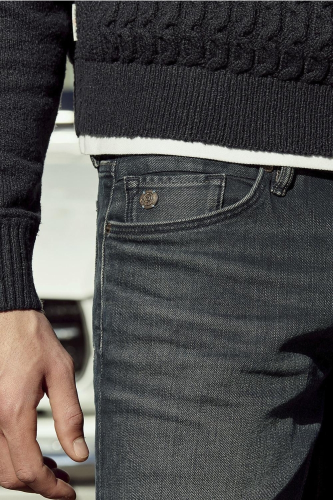 Cast Iron blauwe heren jeans | Kleurstaal