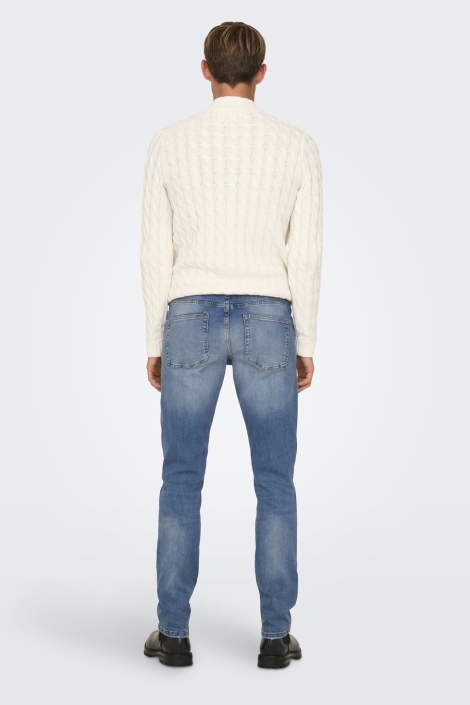 Only & Sons blauwe heren jeans | Model