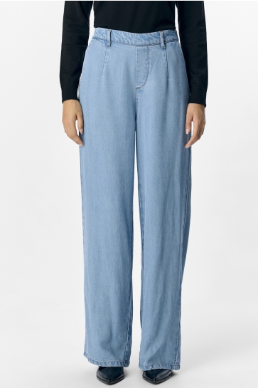 Object OBJFRAME LISA WIDE MW PANTS NOOS 23045548 LIGHT BLUE DENIM