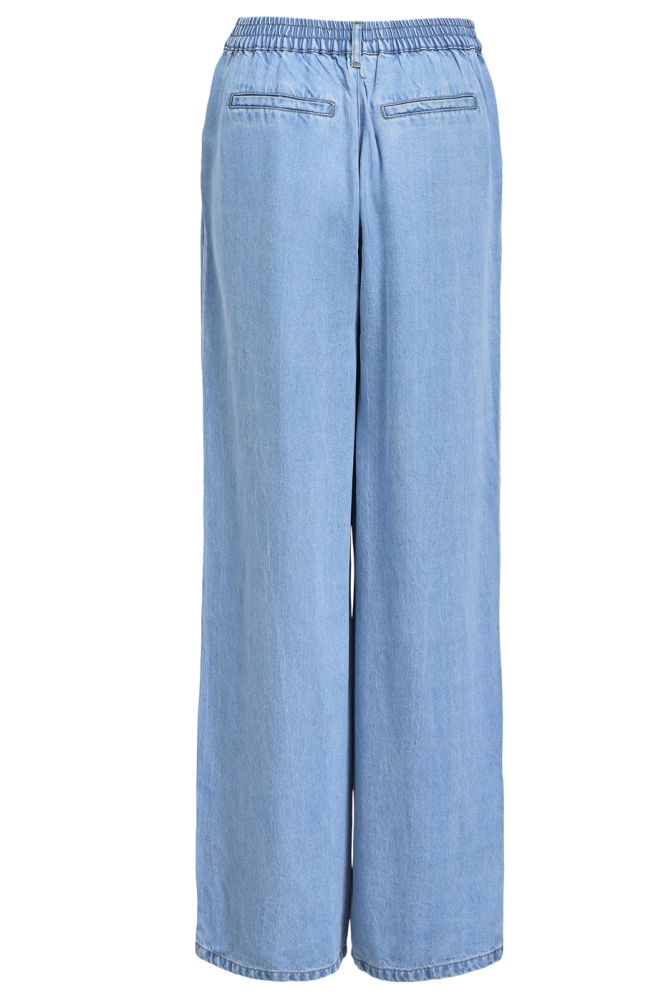 Object blauwe dames broek | Achteraanzicht