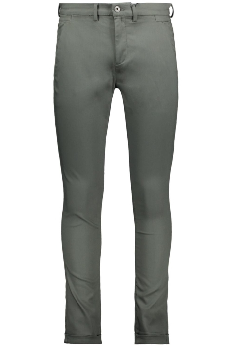 Cast Iron groene heren broek | Vooraanzicht