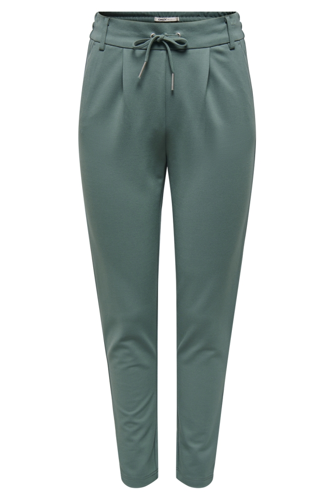 Only groene dames broek | Vooraanzicht