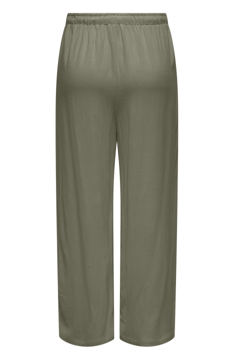 Only groene dames broek | Achteraanzicht