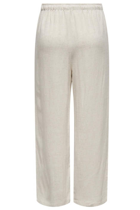 Only ecru dames broek | Achteraanzicht