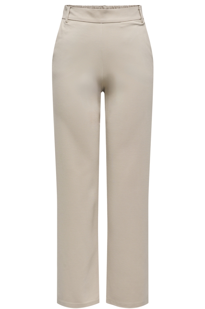 Only beige dames broek | Vooraanzicht