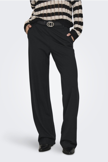 Only ONLPOPTRASH LIFE MW STRAIGHT PNT NO 15341829 Black