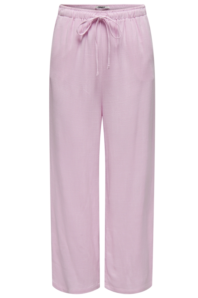Only roze dames broek | Vooraanzicht