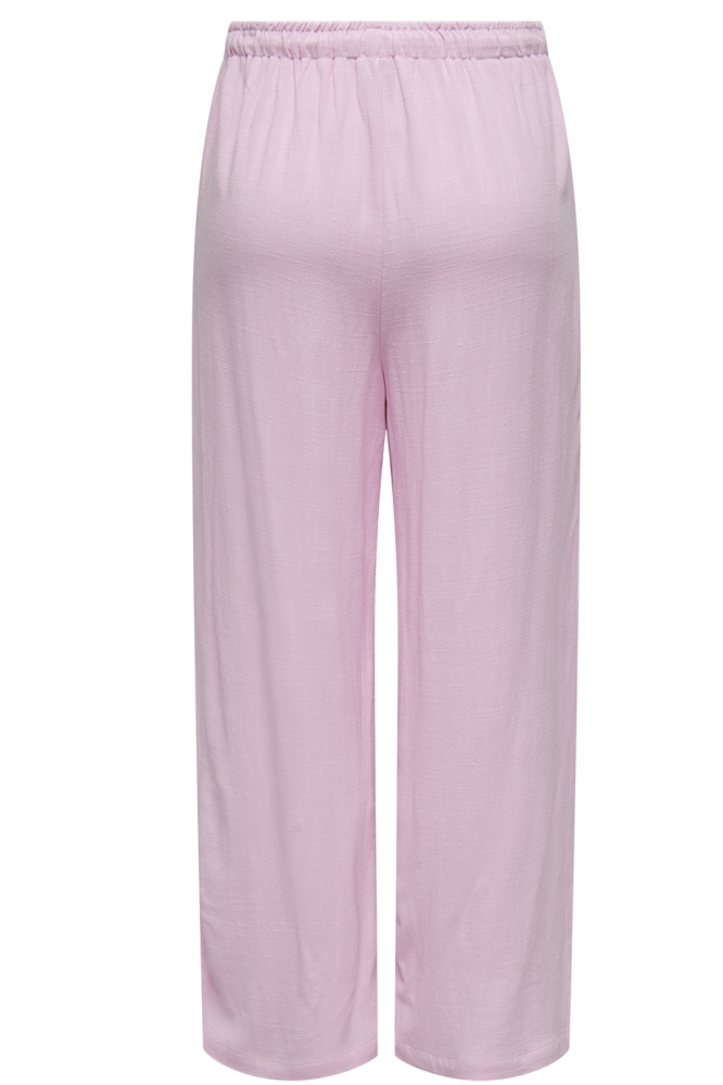 Only roze dames broek | Achteraanzicht