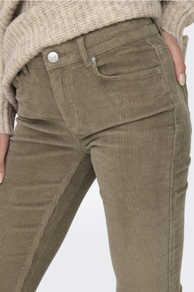 Only bruine dames broek | Close up