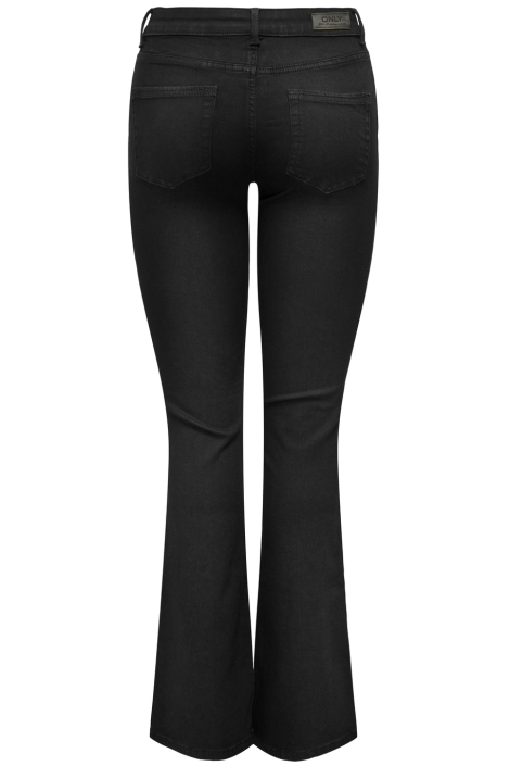 Only zwarte dames jeans | Achteraanzicht