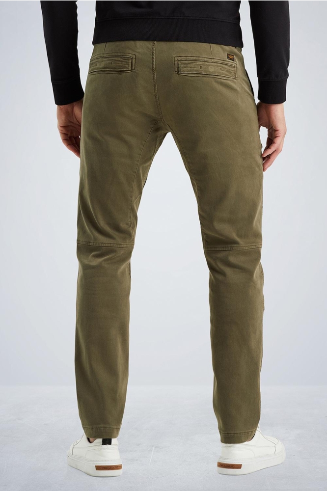 PME legend groene heren broek | Model achteraanzicht