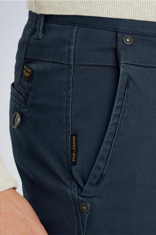PME legend blauwe heren broek | Close up