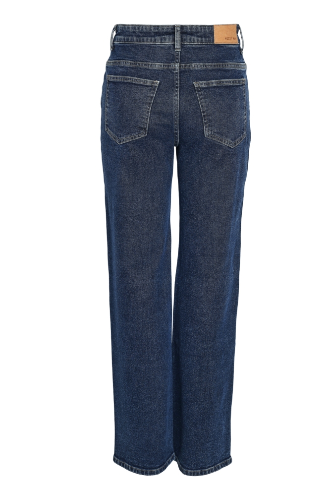 Noisy may blauwe dames jeans | Achteraanzicht