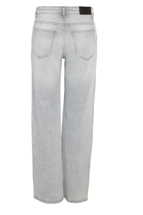 Noisy may grijze dames jeans | Achteraanzicht