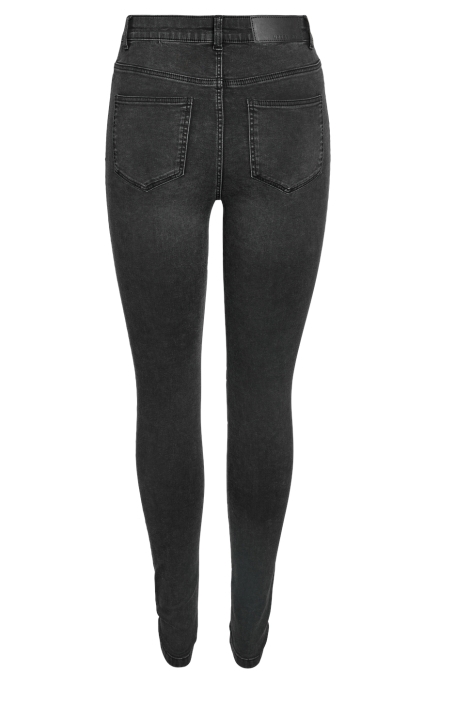 Noisy may zwarte dames jeans | Achteraanzicht
