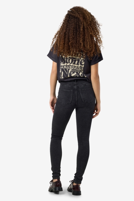Noisy may zwarte dames jeans | Model