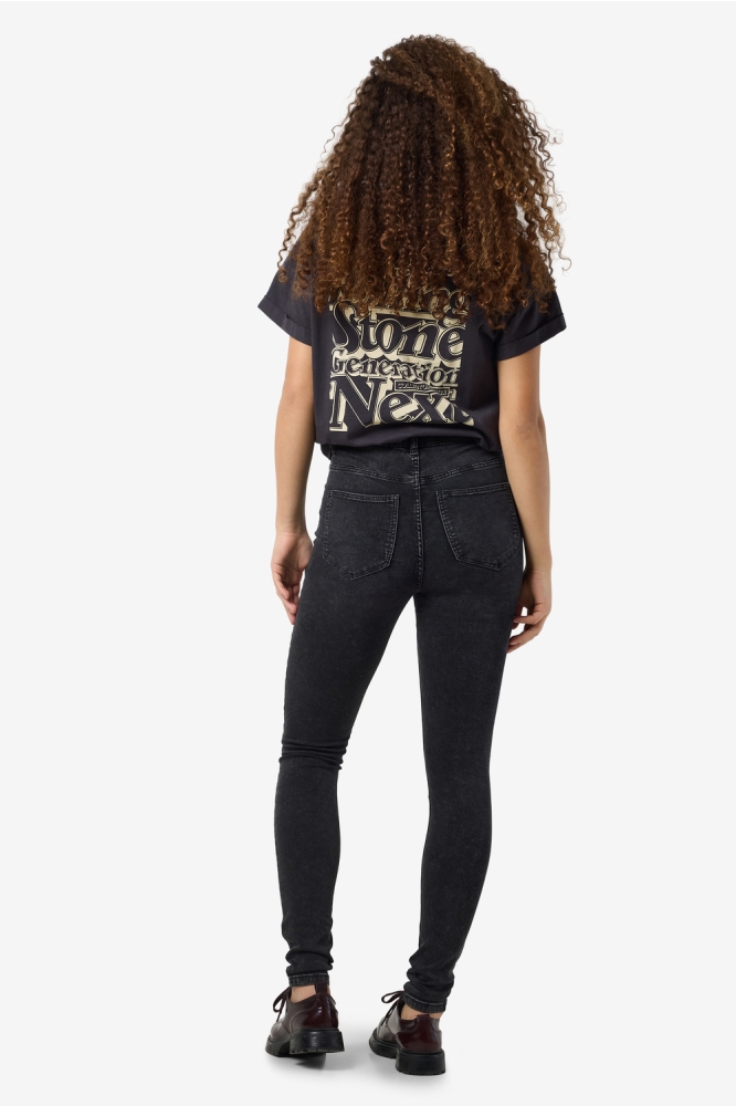 Noisy may zwarte dames jeans | Model
