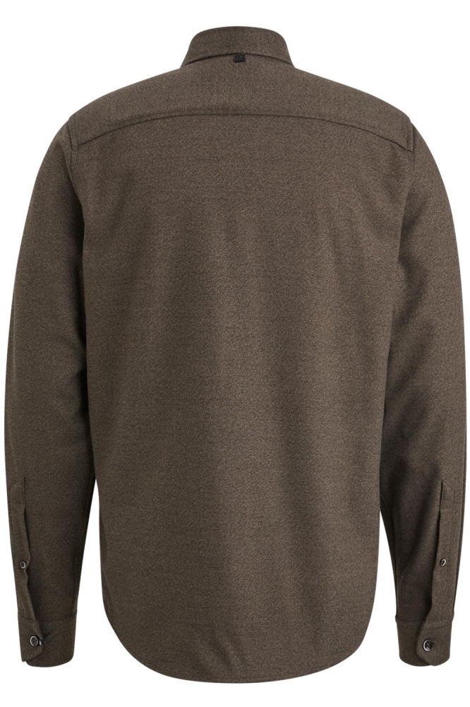 Vanguard bruine heren overhemd | Achteraanzicht