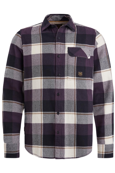 PME legend paarse heren overhemd | Vooraanzicht