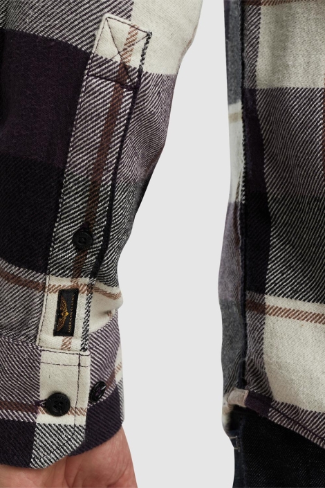 PME legend paarse heren overhemd | Close up