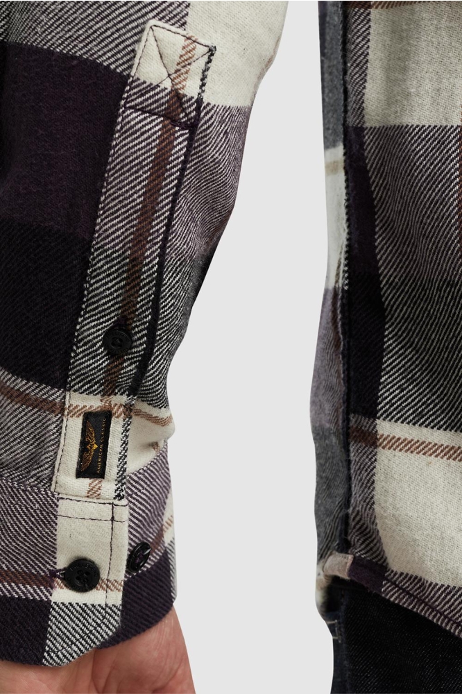 PME legend paarse heren overhemd | Close up