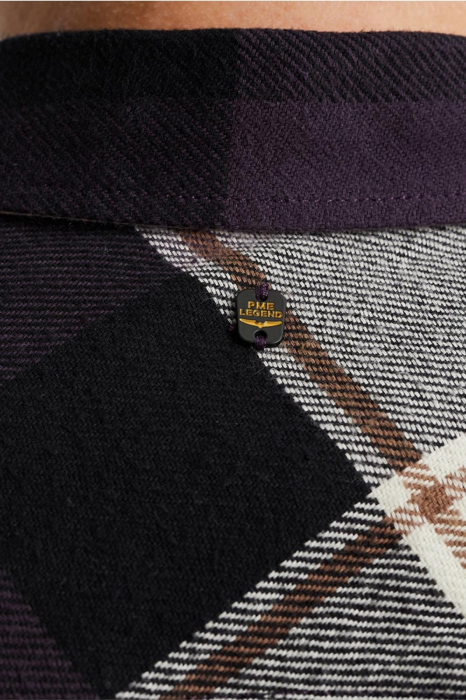 PME legend paarse heren overhemd | Close up