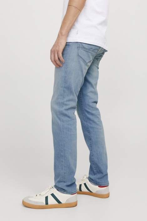 Jack & Jones blauwe heren jeans | Model zijaanzicht