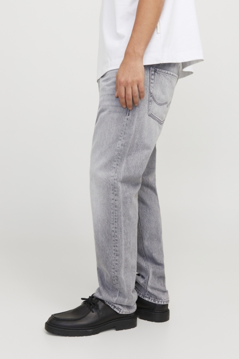 Jack & Jones grijze heren jeans | Model zijaanzicht