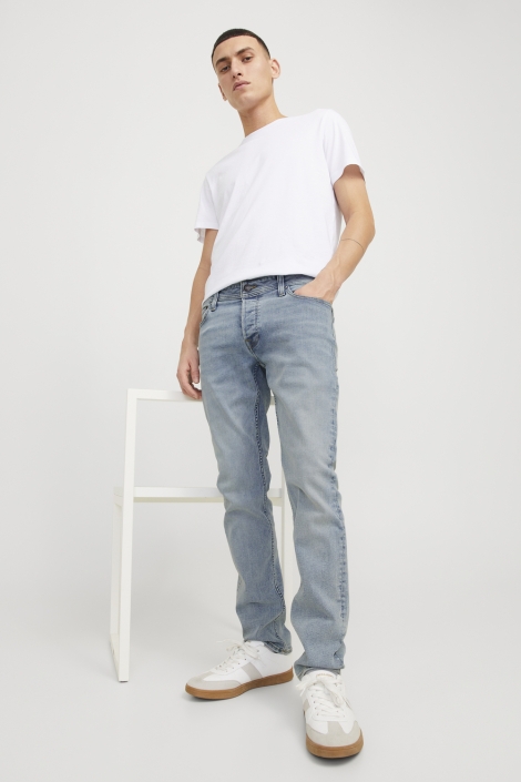 Jack & Jones blauwe heren jeans | Model