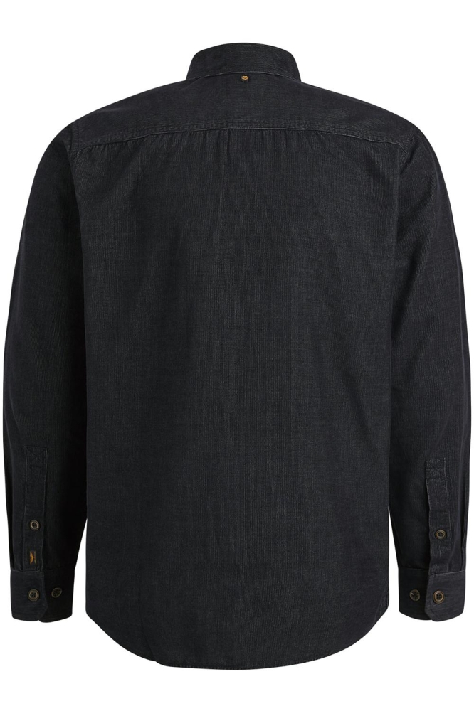 PME legend zwarte heren overhemd | Achteraanzicht