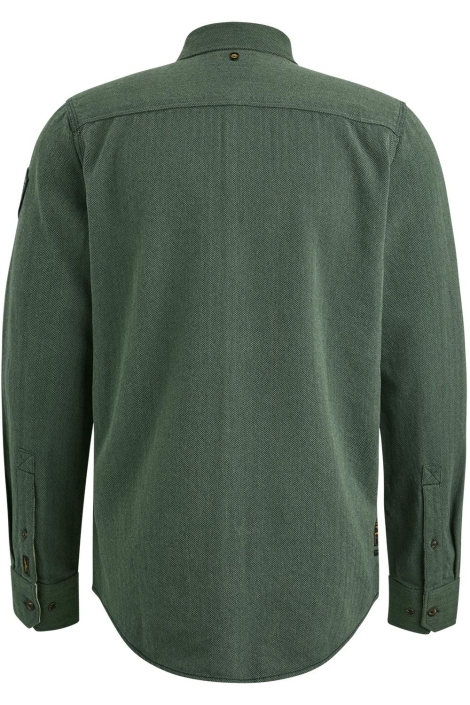 PME legend groene heren overhemd | Achteraanzicht