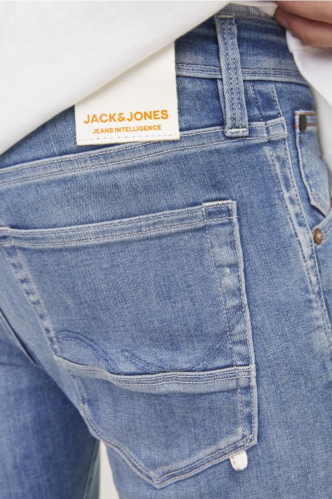 Jack & Jones blauwe heren jeans | Close up