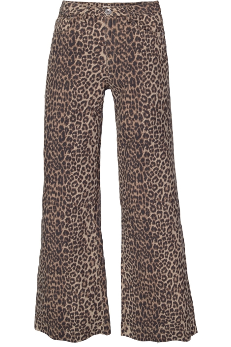 Garcia bruine dames jeans | Vooraanzicht