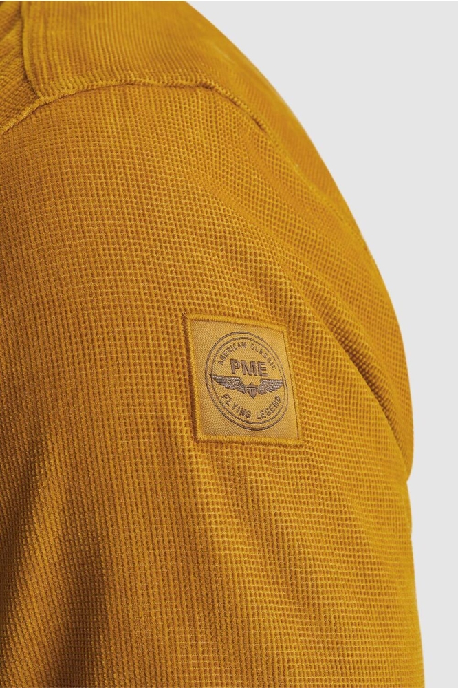 PME legend gele heren overhemd | Close up