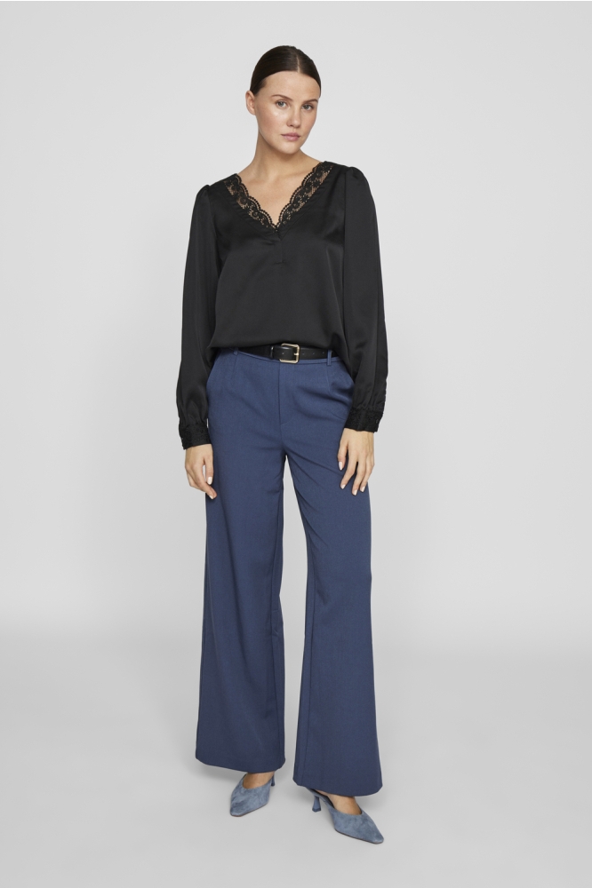 Vila blauwe dames broek | Model