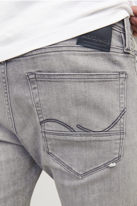 Jack & Jones grijze heren jeans | Close up