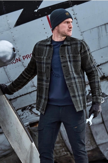 PME legend SHIRT JACKET MET RUITPATROON PSI2410215 9139