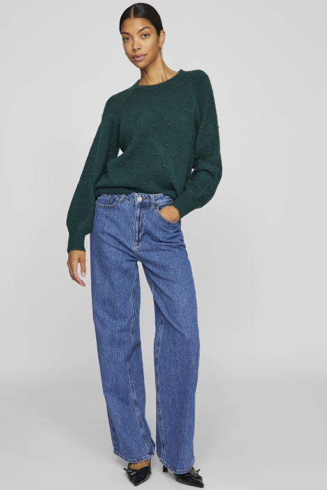 Vila blauwe dames jeans | Model