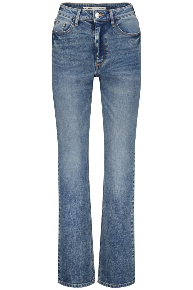 Raizzed blauwe dames jeans | Vooraanzicht