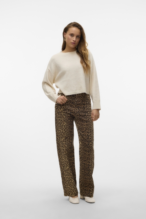 Vero Moda camel dames jeans | Model