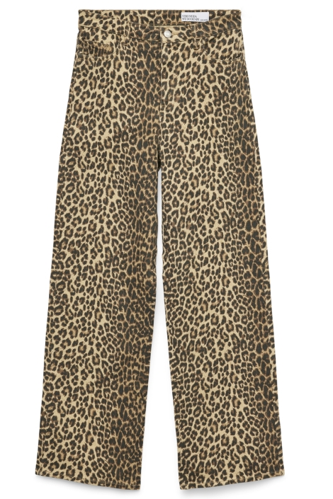 Vero Moda camel dames jeans | Vooraanzicht