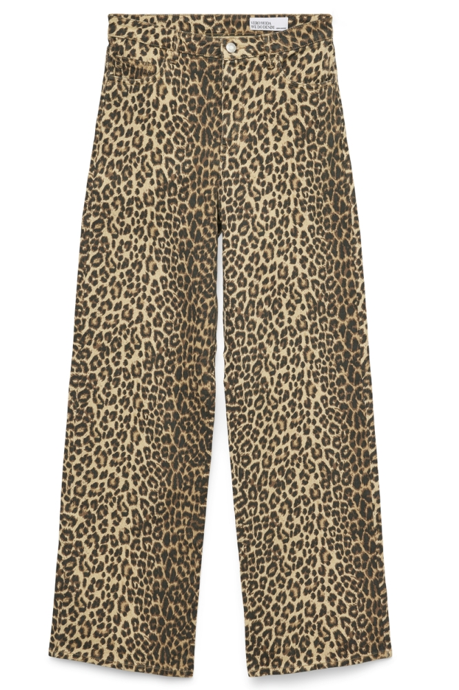 Vero Moda camel dames jeans | Vooraanzicht