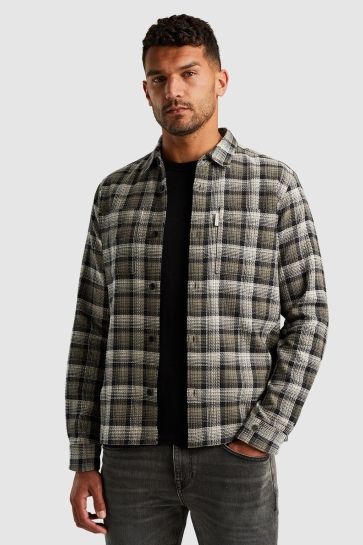 Cast Iron Overhemd GEBLOKT OVERHEMD CSI2410257 8027