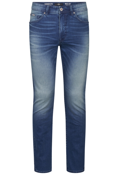 Petrol Industries blauwe heren jeans | Vooraanzicht