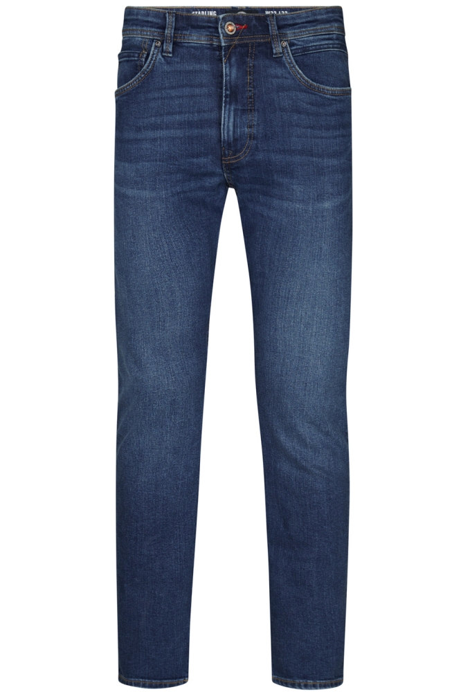 Petrol Industries blauwe heren jeans | Vooraanzicht