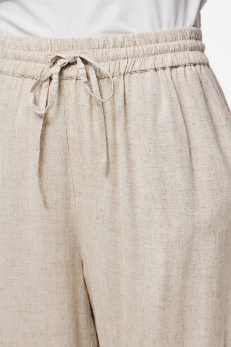 Pieces beige dames broek | Unique Selling Point