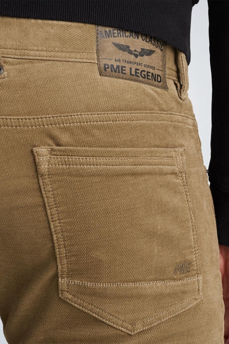 PME legend bruine heren broek | Close up