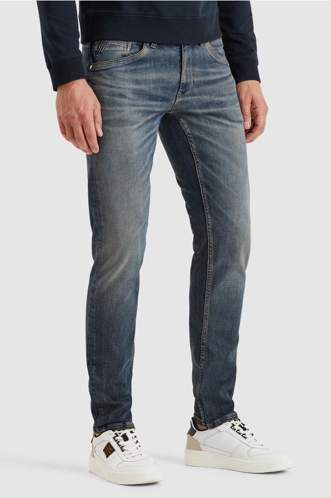 PME legend blauwe heren jeans | Model vooraanzicht