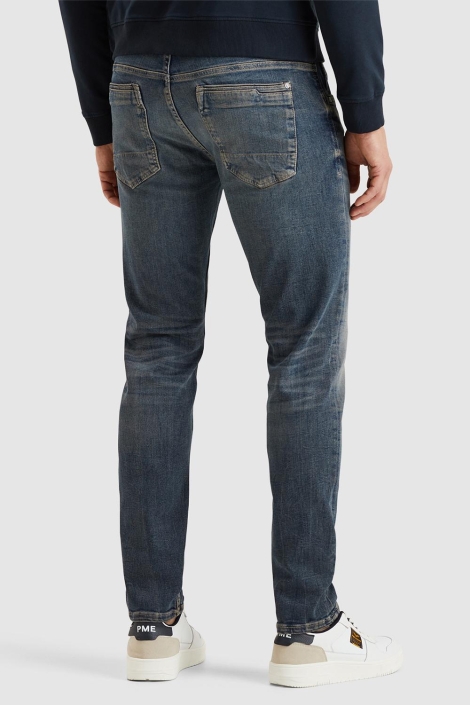 PME legend blauwe heren jeans | Model achteraanzicht