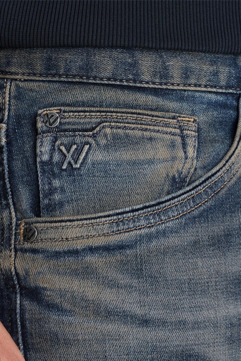 PME legend blauwe heren jeans | Close up